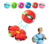 Children's Elastic Ball Magic Ball - 6 LED lights for parent-child interaction, 2 shapes convertible, suitable for both indoor and outdoor use