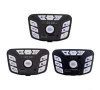 Children's Electric Car Central Control Switch JR1927M-Z 24V JR1927M-12V Music Player Power Display Speed Adjustment Ride On Car Replacement Parts ABS Metal(JR1927M-Z 24V blue)