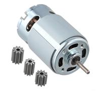 Children's Electric Car Motor RS550 RS390 RS380 RS555 6V 12V 24V Gearmotor with 10-Tooth and 12-Tooth Options for Kids Ride On Toy Cars, High Torque(555 24V 22000rpm)