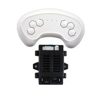 Children's Electric Car Remote Control Receiver Circuit Board Accessory for Kids Ride-On Vehicles, White