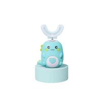 Children's Electric Toothbrush Electric U-Shaped Baby Soundwave Silent Toothbrush Brushing Tool(C,2-6 Years Old)