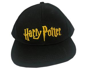 Children's embroidered 5-panel cap Warner Bros. Discovery Harry Potter Noir 54/58 cm