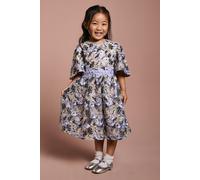 Children's Embroidered Fluted Sleeve Dress Coast Multi 3-4 Years