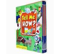 Children's Encyclopedia Collection Tell Me How? Series Of 12 Books (How Many arms does a starfish have?, How Far can pollen travel ?, Fish Breathe In Water?, Crocodiles Clean Their Teeth? & More)