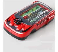 Children's Engaging Racing Simulation Toy Steering Wheel for Cognitive Development (red)
