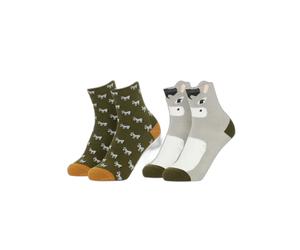 Children's equestrian character socks LeMieux Mini Donkey (x2)