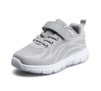 Children's Fashion Flat Light Non Slip Lace Up Sneakers for Boys and Girls Solid Color Mesh Breathable Running Shoes Size 8 Toddler