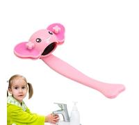 Children's Faucet Extension - Cute Animal Shape, Handle Extender, PP Material Tool With Non-Slip Grip | Kids Hand Washing Aid Bathroom Sink Easy Reach Comfortable Use Safe Durable Practical Fun Design