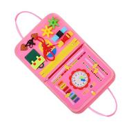 Children's Felt Learning Board, Toddler Bu-sy Bo-ok, Educational Activity Book, Lightweight, Includes Multiple Activity, 28x5x34cm, For Classroom Or Homeschool