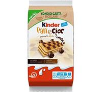 Kinder Pan e Cioc, Milk & Dark Chocolate Chips - Breakfast Sponge Cake, 290g