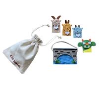 Children's Finger Puppets Set, Billy Goat Gruff Finger Puppets Set for Kids
