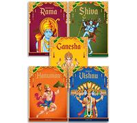 Children's First Mythology Stories - Pack of 5 books (Ram, Shiva, Hanuman, Ganesha, Vishnu) (Classic Tales from India)