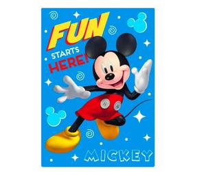 Children's fleece blanket Disney Mickey Multicolore 100x140 cm