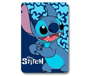Children's fleece blanket Disney Stitch Bleu 100x140 cm