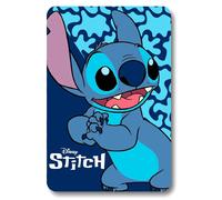 Children's fleece blanket Disney Stitch Blue 100x140 cm