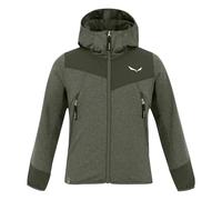 Children's Fleece Hooded Jacket Salewa Agner Vert 7/8 ans