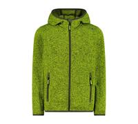 CMP - Boy's Jacket Fix Hood Jacquard Knitted - Fleece jacket size 116, olive