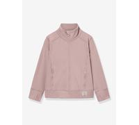Children's fleece jacket with zip fastening MATBERKAN MINI A TURE old rose