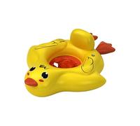 Children's Float with Removable Sun Protection Canopy, Cute Duck Swimming Ring for Pool, for Toddlers, Girls, Outdoor Water Park, Beach Holiday, Family Reunion Backyard