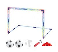 Children's Football Goal - Portable Pop-Up Football Goals with Net - Small Football Goal Sports Equipment for Training Football Field Outdoor Games Playground