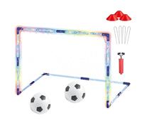 Children's Football Goals for the Backyard - Foldable Football Net for Children, Pop Up Small Football Net Sports Equipment for Girls Outdoors in the Outside of the Inner Field