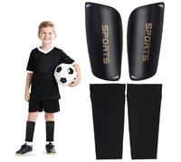 Children's Football Shin Pads Pack of 4 Shin Pads Protect Shin and Ankle Shin Pads, Suitable for Football Training and Competitions, Taekwondo etc. (Small)