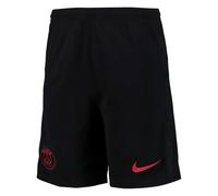 Children's Football Shorts Black 2021-2022 PSG 3rd Soccer Training Sportswear