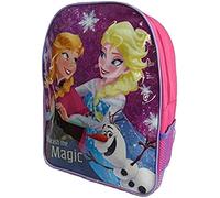 Childrens Frozen Junior Backpack School Bag with Mesh Side Pocket