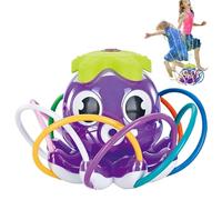 Children's Garden Sprinklers - Octopus Sprinkler for Garden with 8 Swinging Tubes, Outdoor Water Sprinkler for Garden Age 3+ Boys and Girls Beach Pool Yard Park and