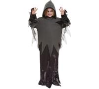Childrens Ghost Ghoul Fancy Dress Costume Age 4-7