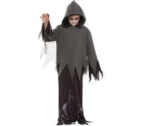 Childrens Ghost Ghoul Fancy Dress Costume Age 8-12