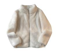 Children's Girls' Hooded Jacket, Cross-Country Jacket, Fleece Lining, Warm, Breathable Hiking Jacket, Softshell Jacket, Outdoor Jacket, Zip, Quilted Jacket, Winter Coat