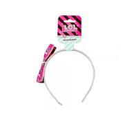 Childrens Girls LOL Headband with Printed Bow