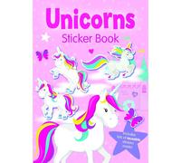 Childrens Girls Unicorns Sticker Book Reusable Stickers Colouring Activity