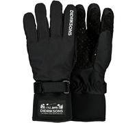 Didriksons Lovas 3, ski gloves, junior, black 8-10Y