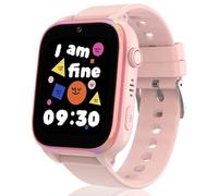 Children's GPS Smart Watch, 4G Children's Smart Watch Call, Video/Voice Chat, SOS, Class Mode, Alarm Clock, Calendar, Automatic Answer, Password Lock, IP68 GPS Watch Children Gift