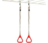 Children's Gymnastics Rings - Adjustable Non-Slip Fitness Equipment, Swinging Rings for Children's Home Exercises | for Young Boys and Girls for Indoor and Outdoor