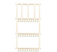 Childrens Hair Clips and Barrettes Wall Hanging Organizers Simple Nordic Design Space Saving Homes Storage Solution Children's Hairband Organizers Rack