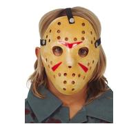 Childrens Halloween Thick Plastic Jason Style Hockey Mask