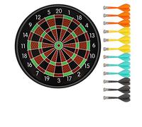 Children's Hanging Dartboard for Indoor Or Outdoor for All Ages, Children and Adults Dartboard (Color : 18 inches 1) (14 Inches 2)