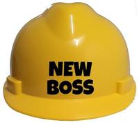 Children's Hard Hat New Boss Kids, Toddler Safety Construction Helmet With Chin Strap One Size Easy Ratchet Handle Adjustment -Yellow