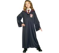 Childrens Harry Potter Fancy Dress Movie Costume Wizard Robe Black