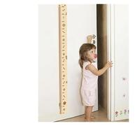 Childrens Height Chart Creative Height Measure Ruler Wall Stickers for Home Decoration Kids Room Bedroom Mural Art DIY PVC Growth Chart Decal Posters