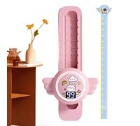 Children's High Jump Height Counter | Voice Touch High Jump Counter Adjustable Height,Fun Broadcast Lighting Vertical Intelligent Growth Chart for Indoor Exercise