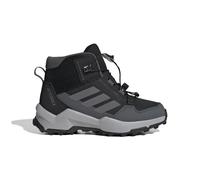 adidas Unisex Kids Terrex Ax4R Mid Hiking Shoes Kids, CBLACK/GREFOU/GREYSIX, 10 UK Child