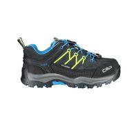 CMP Campagnolo Rigel Children's WP Low-Cut Trekking Shoes, Grey/Yellow, Shoe Size UK 11 JNR/EU 29, 2021