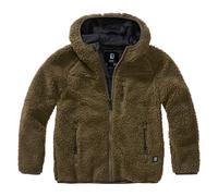 Children's hooded fleece Brandit Teddy Green 15/16 years