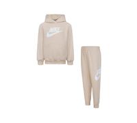 Children's hooded tracksuit Nike Club Fleece Beige 4/5 ans