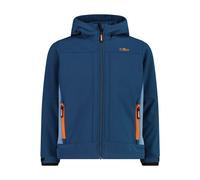 CMP - Boy's Jacket Fix Hood Softshell - Softshell jacket size 176, blue
