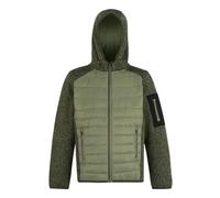 Children's Hybrid Hooded Jacket Regatta Newhill Vert 9/10 ans